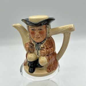 Tony Wood Staffordshire Pitcher/tea pot with lid